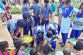 Scouts & Guides: Rural Service by Grade VIII & IX Students of Abhyasa