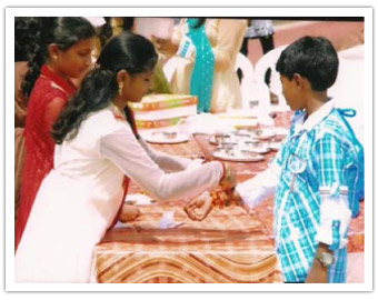 RAKSHA BANDHAN CELEBRATIONAS AT ABHYASA