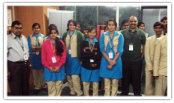 CLASS 12 STUDENTS VISIT A STEEL FACTORY
