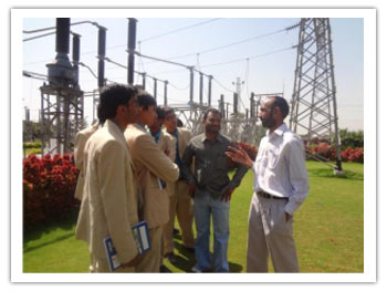 CLASS 12 STUDENTS VISIT A STEEL FACTORY