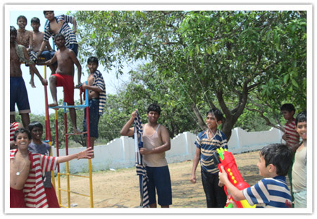 Holi Celebrations in Abhyasa