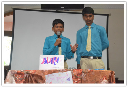 National Science day celebrated in Abhyasa