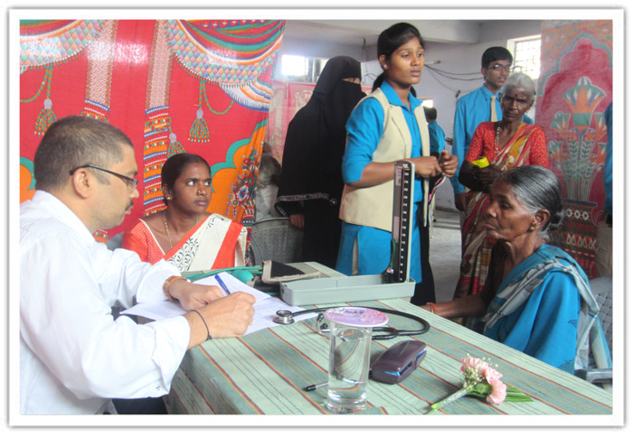 Medical Camp On 16th Nov 2014 At Toopran