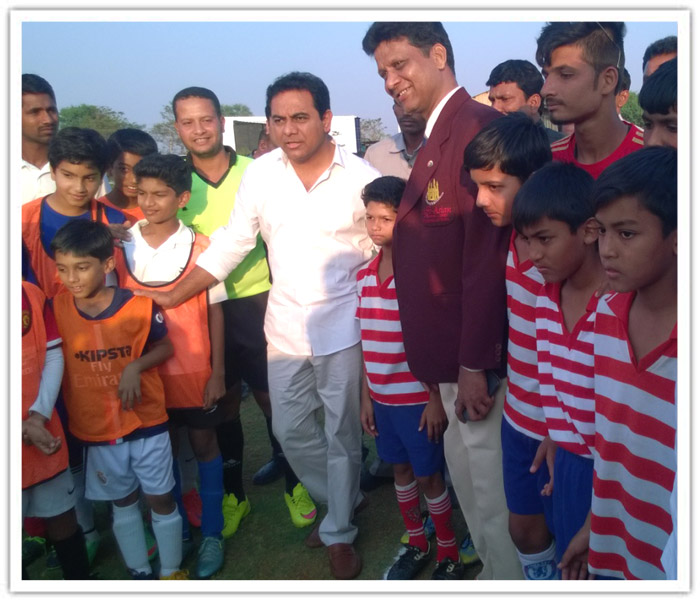 Abhyasa U-12 Soccer Team wins the Runners Cup Celebrations