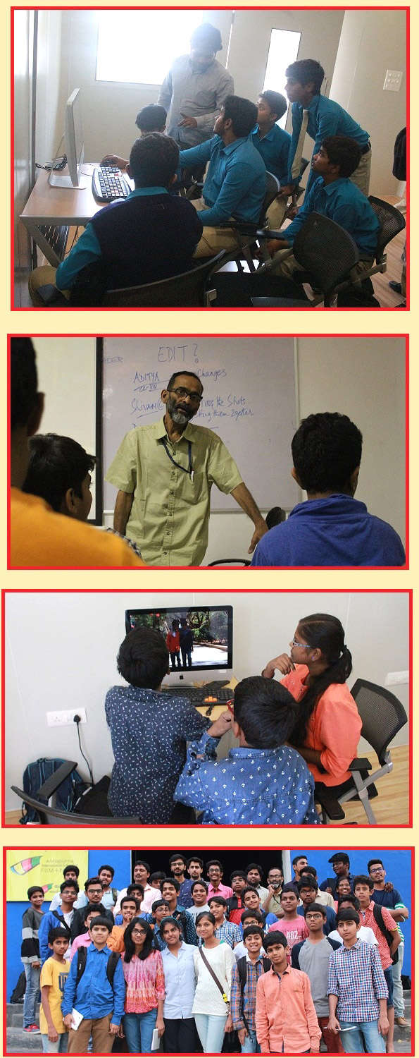 Week-4 of 2nd Abhyasa Film Making Work Shop