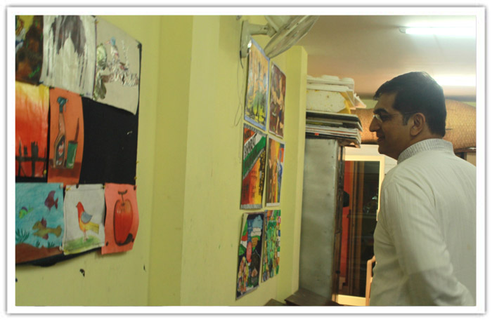 Satyajit of Vidya Vahini Visits Abhyasa