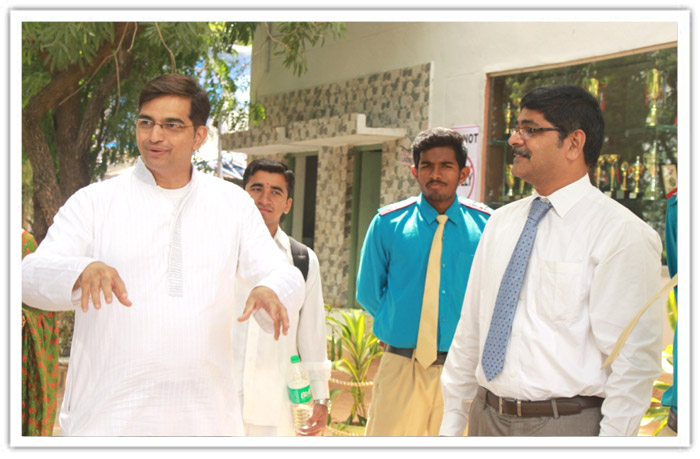 Satyajit of Vidya Vahini Visits Abhyasa