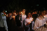 Candle March on International Human Rights day