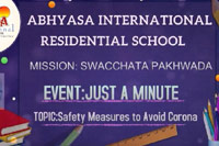 Just a Minute - Safety Measures To Avoid Corona  